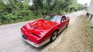 1988 Pontiac Firebird Trans Am Walk Around and Drive Away