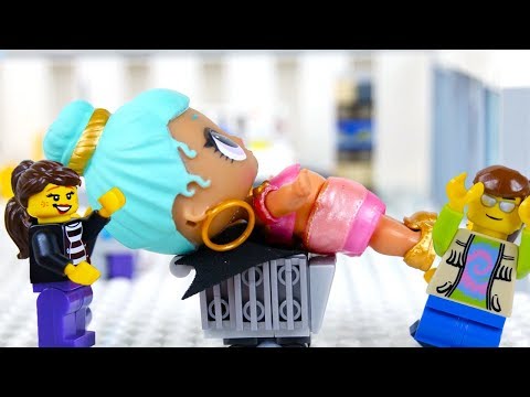 LEGO City LOL Surprise Shopping Fail Adventure with Billy Bricks Stop Motion Lego Video