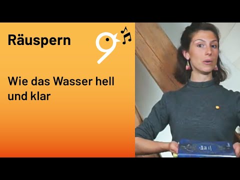 Einsingen um 9 - LIVE - vom 26. Oktober 2022 mit Sarah Widmer (Stimmübungen, Gesang)