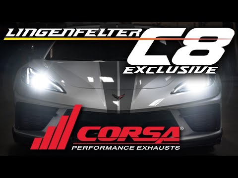 Lingenfelter C8 Exclusive | CORSA Xtreme-S 4 Valve C8 Exhaust | Performance Gains & Aggressive Sound