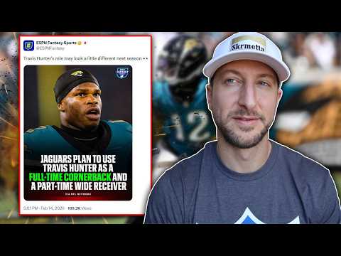 Travis Hunter to CB FULL-TIME?! | Did the Jaguars Make a HUGE Draft Mistake? | James Skrmetta
