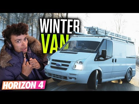 Forza Horizon 4 Walkthrough - WINTER White Van Man? (Part 2)