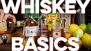 Whiskey: What you Need to Know, explaining various styles of Whiskey and tasting them | How to Drink
