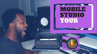 Mobile Studio Tour and Setup | How I Produce on the Go