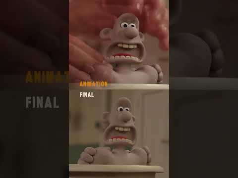 Animating Ginger's Mouth Shapes 🐔 Making Of Chicken Run: Dawn of the Nugget #BehindTheScenes #shorts