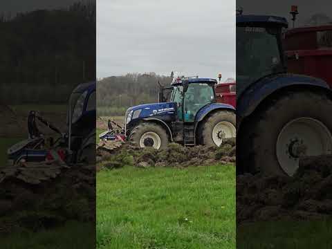 New Holland T7070 BluePower & Benne Schuitemaker Subliem & Fendt Favorit Vario 926