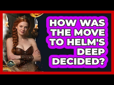 How Was The Move To Helm's Deep Decided?