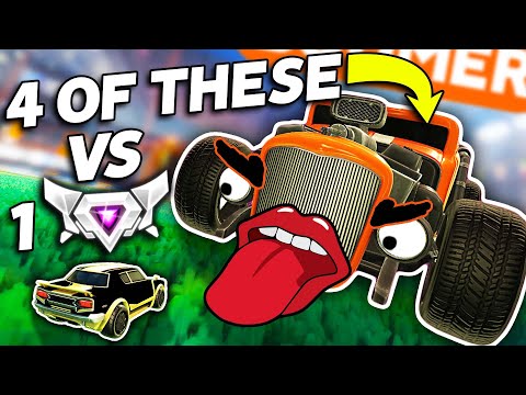 1 TINY SSL vs. 4 GIANT BOTS, who wins?