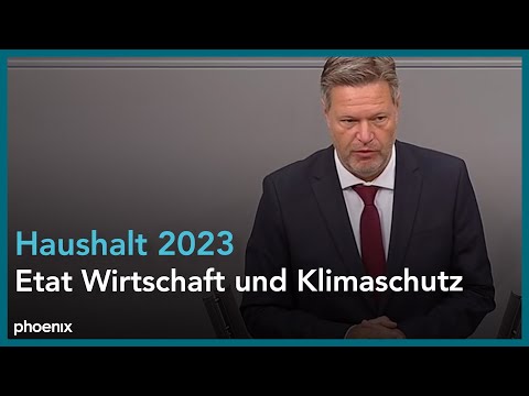 Bundestag: Debatte zum Etat für Wirtschaft und Klimaschutz am 08.09.22