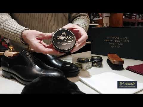 Lucidatura scarpe eleganti in pelle