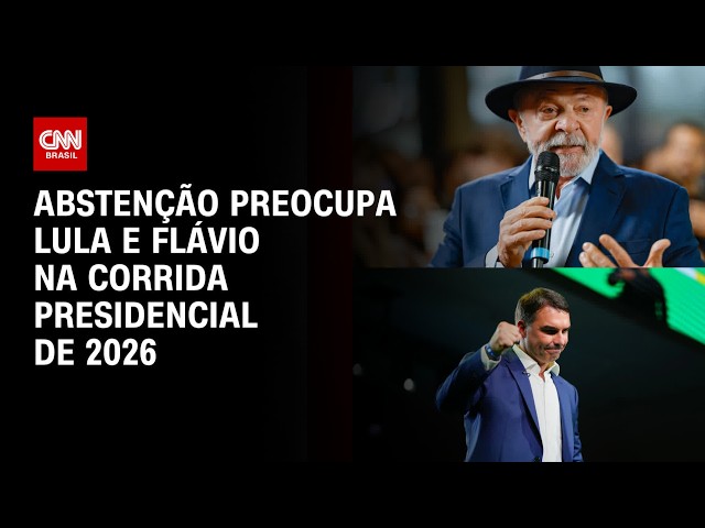 Lula e Flávio buscam estratégia para evitar abstenção nas eleições | BASTIDORES CNN