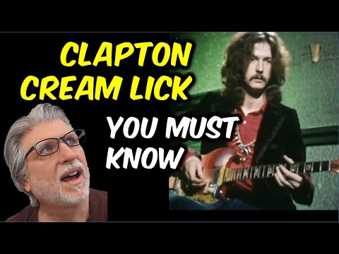 The Eric Clapton Cream Lick You MUST Know | Clapton Cream Guitar Lesson