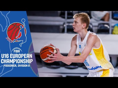 Ukraine v Great Britain - Full Game - FIBA U16 European Championship Division B 2019