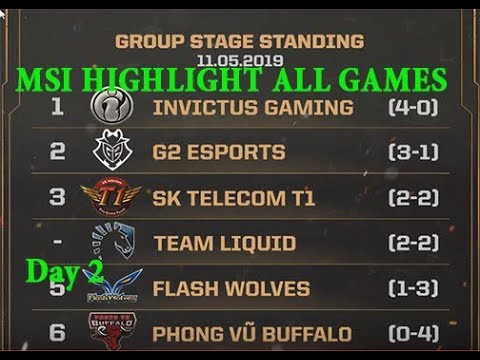 MSI 2019 Highlight ALL GAMES  Group Stage Day 2 - 2019 Mid-Season Invitational