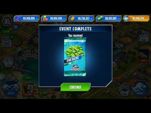 Spinotasuchus, Monostegotops, Yudon, Suprannotitan, Indoraptor - Jurassic World The Game