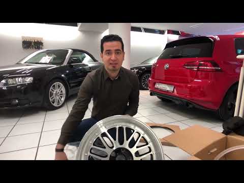 Mercedes A Klasse bekommt neue Felgen und wird tiefergelgt