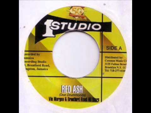 VIN MORGAN & BRENTFORD ROAD ALL STARS - Red ash (Studio one)  7"