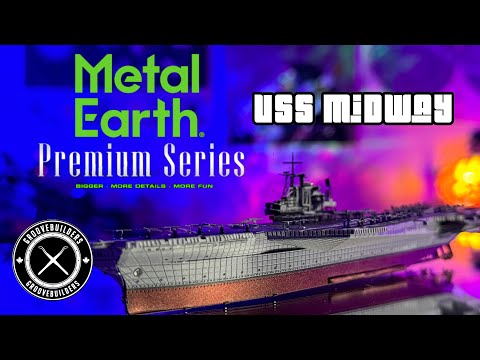 Master the Art of Building Metal Earth Premium Series USS Midway! Tips, Tricks and More