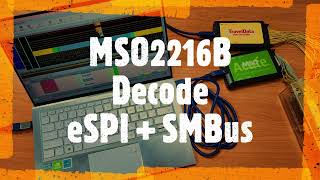 eSPI + SMBus Decode — MSO2216B Logic Analyzer
