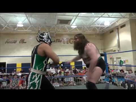 [Free Match] Laredo Kid VS. Big Damo (Killian Dain) - Absolute Intense Wrestling