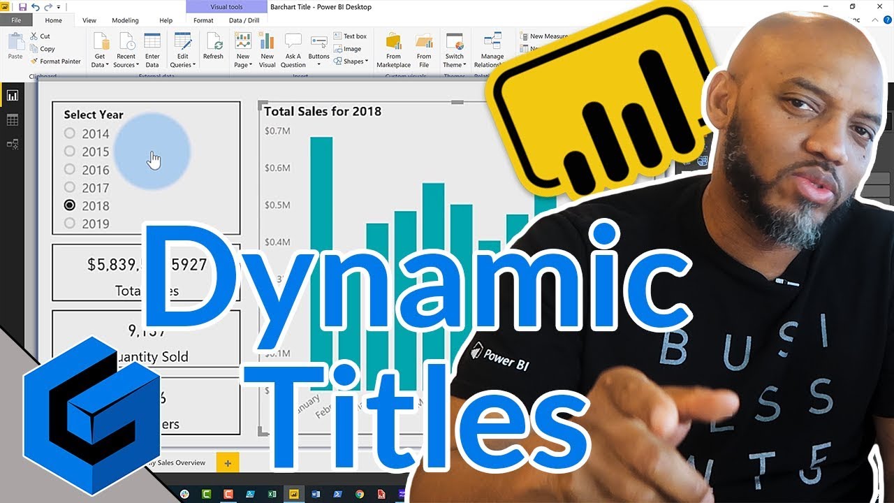 Dynamic Titles in Power BI Desktop