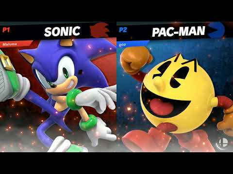 Rushdown 60 - Maluma (Sonic) vs Hop (Pac-Man) Losers Bracket - SSBU