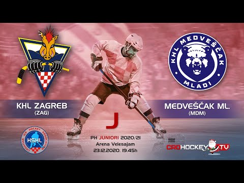 Highlights PH J 2020/21 - KHL Zagreb vs KHL Medvešččak mladi