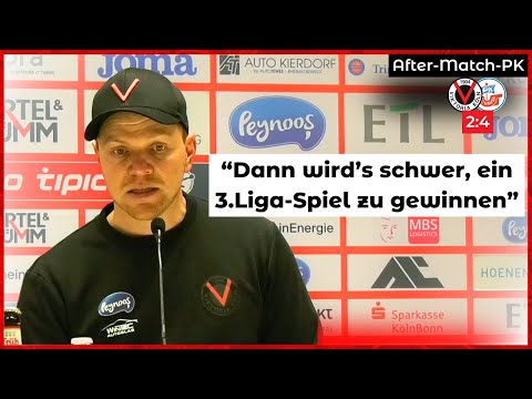 Press conference after the 2:4 against Hansa Rostock powered by Wintec Autoglas