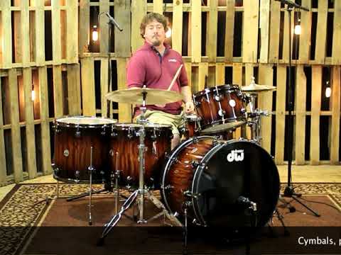 Dw Shell Pack Candy Yellow to Rich Tobacco Burst over Giant Quilt Sapeli w/ Black SOLD