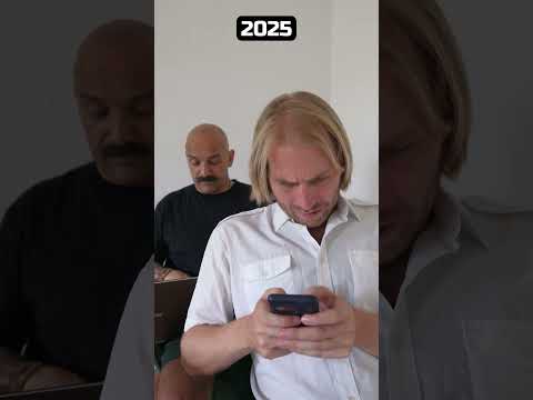 1925 vs 2025 📻 People & Technology