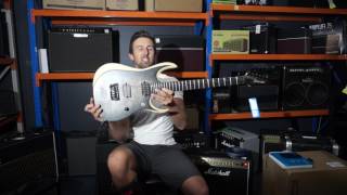 Video thumbnail for IBANEZ RGDIX6PB SKB IRON LABEL ELECTRIC GUITAR - QUICK REVIEW by Haworth Guitars
