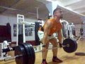 Deák István, 20 years old BodyBuilder, deadlift with 200kg 