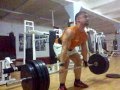 Deák István, 20 years old BodyBuilder, deadlift with 200kg