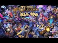 ALL STARLIGHT SKINS MOBILE LEGENDS 2016 2024