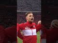 Matty cash tries to sing the Polish national anthem