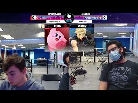 Gman (Kirby) vs Arhungry (Cloud) -  Losers Top 8 - Stargate #25