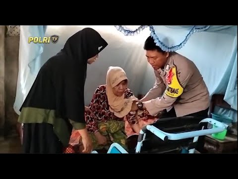 POLRES LOMBOK TIMUR BANTU WARGA KE TPS