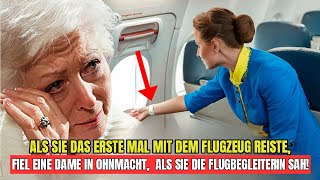 Die alte Dame entdeckte, dass die Flugbegleiterin ihre verlorene Tochter ist...