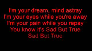 Sad But True - Apocalyptica (with lyrics)