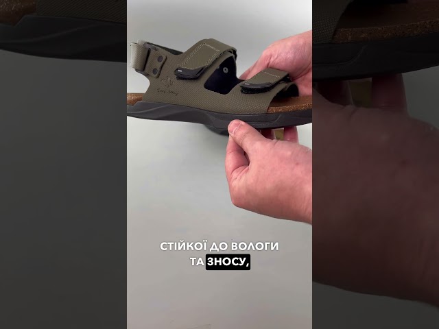 Чоботи жіночі шкіряні байка хутро 592641 Чорний Сандалі чоловічі шкіряні 589174 Хакі