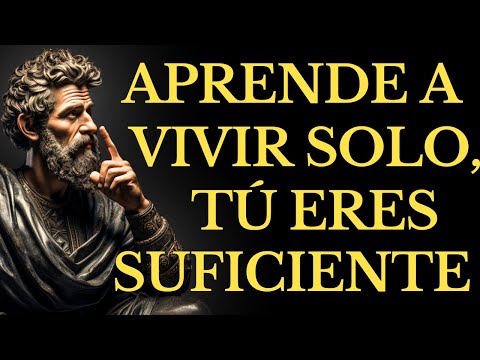 APRENDE A VIVIR SIN NADIE , 15 Secretos para Alcanzar la Paz Interior ESTOICISMO
