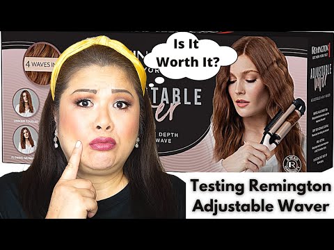 IS IT WORTH IT? Testing New Remington Adjustable Waver | Hair Tool | Hair Style | First Impression