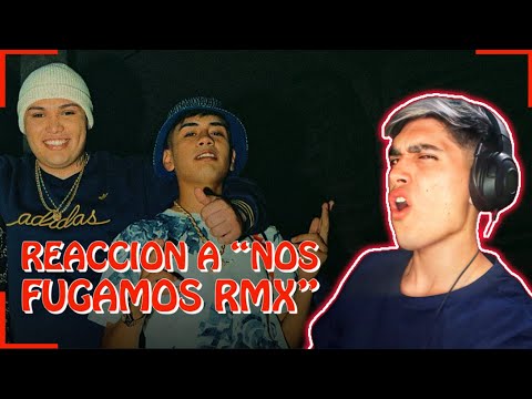 (REACCIÓN) BENJI , JAIRO VERA, NICKOOG CLK, TOBAL MJ, KAIL BRL - NOS FUGAMOS (REMIX)
