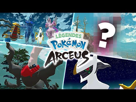 Avoir TOUS les LÉGENDAIRES de Pokémon Légendes : ARCEUS 🙏