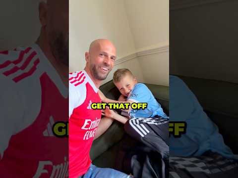 Nah… he’s gone too far! 😱⚽️🤣