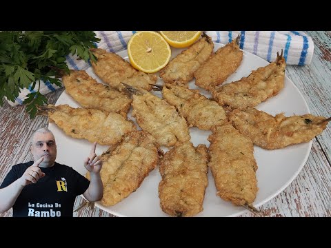 BOQUERONES Rebozado AL LIMON 😋😎