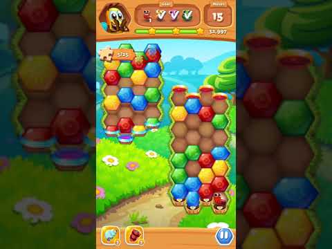 Bee Brilliant Blast Level 101 3 stars