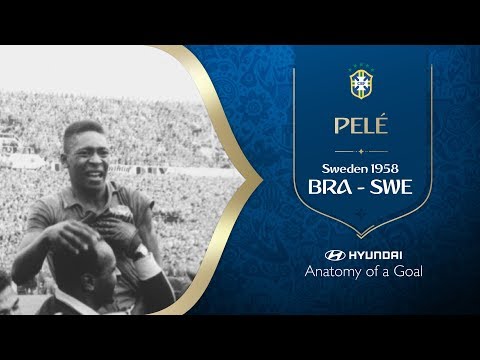 Vídeo del gol: Pelé y la chilena al ángulo: Brasil 5-2 Suecia, primer Mundial brasileño