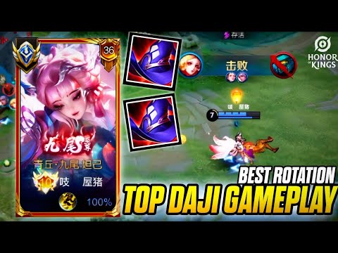Daji Honor of Kings China - Top Daji in China Best Gameplay - Grandmaster Ranked