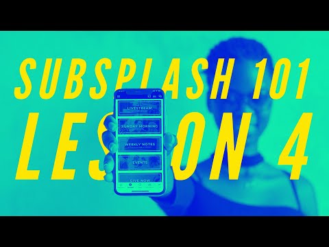 Subsplash Events lesson video thumbnail
